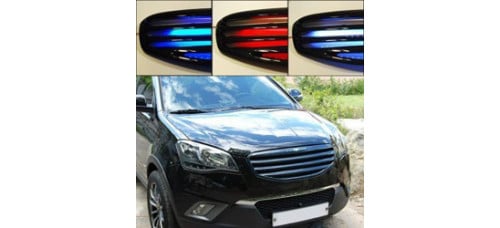 artx led luxury carbon grille ssangyong korando c 2011-13
